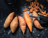 A picture of step 4 of Sweet potato and rice crochets.