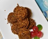 Gambar langkah 6 resipi Kuih Cakar Ayam#PinkBoxCereal.