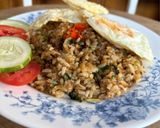 Foto langkah ke 3 dari resep Nasi Goreng Daging Sapi Giling.