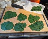 Wild Mustard garlic leaf and red dead nettle & wild onion dolmas recipe step 1 photo