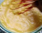 Gambar langkah 7 resipi Durian Crepe Kastad.