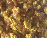 A picture of step 4 of Paneer bhurji.