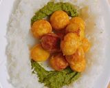 A picture of step 5 of Ram ladoo.