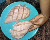 Foto del paso 1 de la receta: Mi..... Pollo a la miel y salsa de soya