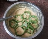 A picture of step 4 of Capsicum rings.