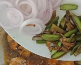 Gambar langkah 5 resipi Sambal Lado Ikan Tongkol+Petai❤.