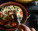ওভার লোডেড পিৎজা(over loaded pizza recipe in bengali) রেসিপির ধাপ 7 ছবি