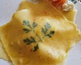 Foto del passaggio 9 della ricetta Raviolo aperto