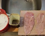 Aszalt szilvával töltött baconos csirkemell recept fázis 1 fotója