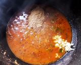 A picture of step 6 of Tomato rasam.