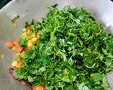 A picture of step 4 of Methi Subzi (Fenugreek leaves Dry Curry).
