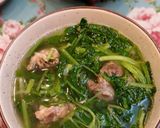 Hình bước làm 2 của món Canh cải đắng nấu xương heo