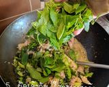 รูปขั้นตอนการทำที่ 5 ของ กั้งกะเพรา +คะน้า