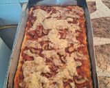 Foto del paso 10 de la receta: Pizza de champiñones rellena con muzzarella