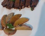 Foto del paso 8 de la receta: Filete al perejil con papas rústicas