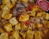 Foto langkah ke 9 dari resep Bumbu Bali Ayam Ati Ampela Usus Telur Tahu.