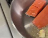 A picture of step 1 of Salmon with Garlic Butter.
