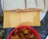 A picture of step 10 of Cheese & veggies sandwiches.