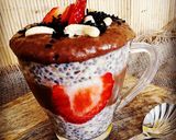 Φωτογραφία βήματος 4 της συνταγής Overnight oatmeal με chia, μπανάνα και καραμέλα από χουρμάδες