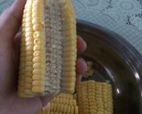 Hình bước làm 1 của món Bắp ngọt xào tép