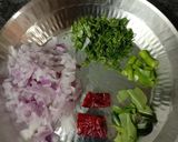 A picture of step 2 of Tomato chutney.