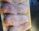 Foto langkah ke 1 dari resep Chicken mushroom scallopini (ayam masak scallopini).