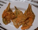 A picture of step 4 of Spinach Pakoras.
