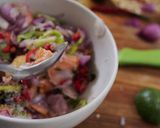 Foto langkah ke 5 dari resep Sambal Matah Salmon Panggang.