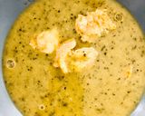 Zöldborsós cukkinikrémleves recept fázis 4 fotója