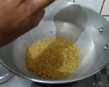 A picture of step 1 of Veg sevaiya.