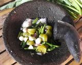 Foto langkah ke 2 dari resep Sambal Ijo / Sambal Lombok Ijo / Sambal Lado Mudo.