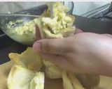 A picture of step 8 of Egg-cheese salad in bread cups.