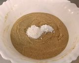 A picture of step 9 of Banana Sooji Cake.