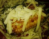 A picture of step 11 of Tex's Paprika Chicken with Fried Corn on the Cob 🌽🐔🧀.