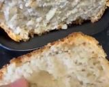 Hình bước làm 11 của món Bánh mì chua (sourdough) không cần định lượng chính xác, không bỏ đi bột cái, và không cần nhào bột