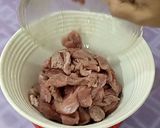A picture of step 1 of Beef Chilli Dry🥩🌶️.