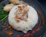 Foto langkah ke 7 dari resep Nasi Hainam sederhana super praktis.
