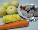 水晶梨粟米湯 - 清潤湯水的食譜步驟1照片