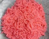 A picture of step 1 of Multi colour zarda.