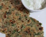 પાલક પરાઠા (Palak Paratha Recipe In Gujarati) રેસીપી સ્ટેપ3ફોટો
