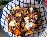 Foto del paso 4 de la receta: Ensalada de arroz, huevo duro, zanahoria y atún