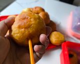 Foto langkah ke 7 dari resep Bomboloni Labu Kuning.
