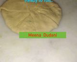 A picture of step 5 of Sprout Moong  Paratha                         .