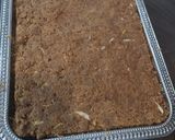 A picture of step 8 of Mohan Thaal (gram flour fudge).