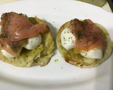 Foto del paso 2 de la receta: Capricho de mozzarella fresca, salmón ahumado y aceite de trufa blanca