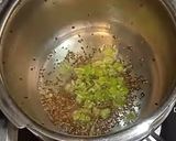 A picture of step 1 of Vagharela moong.