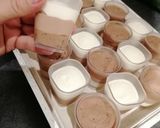 Une image de l'étape 6 de Verrines de mousse 3 chocolats.