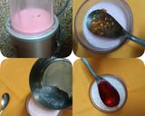 A picture of step 2 of Rose Gond Shake.