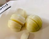 A picture of step 1 of New Onion Pickles.