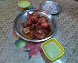 A picture of step 3 of Chicken Tandoori.
